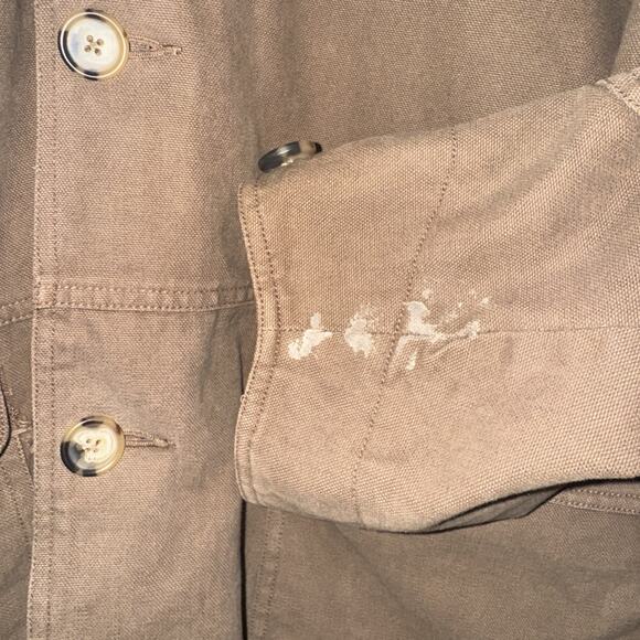 Vintage UPS Employee Costume Jacket Blanket Lined Chore Jacket Corduroy - Picture 11 of 11